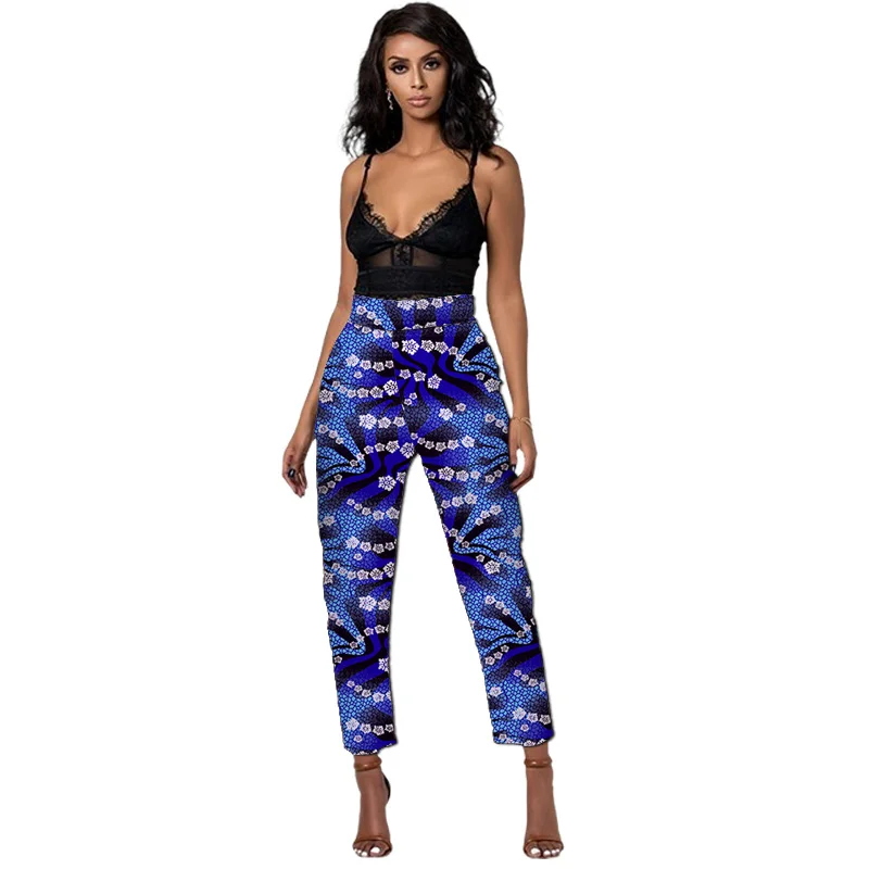 

Африканские модные женские укороченные брюки с оригинальным дизайном и принтом, традиционная праздничная одежда на заказ, женские брюки Анкара