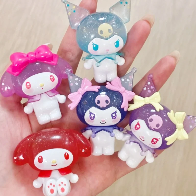 

Подлинная серия Sanrio Ramune Style Kawaii слепая сумка My Melody Kuromi слепая коробка модная игрушка кукла настольное украшение подарок на день рождения
