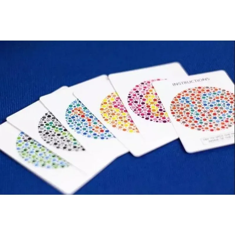 

Liam Levanon Ishihara Test Gimmicks Mentalism Magic Tricks Funny Illusions Magic Props Magician Street Magia Games Bar Mind