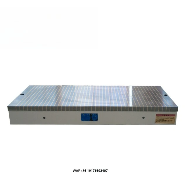 High Precision Magnetic Table for Grinding - Strong Holding Chucks for Lathe Machine & Magnetic Chuck for Grinding Machine