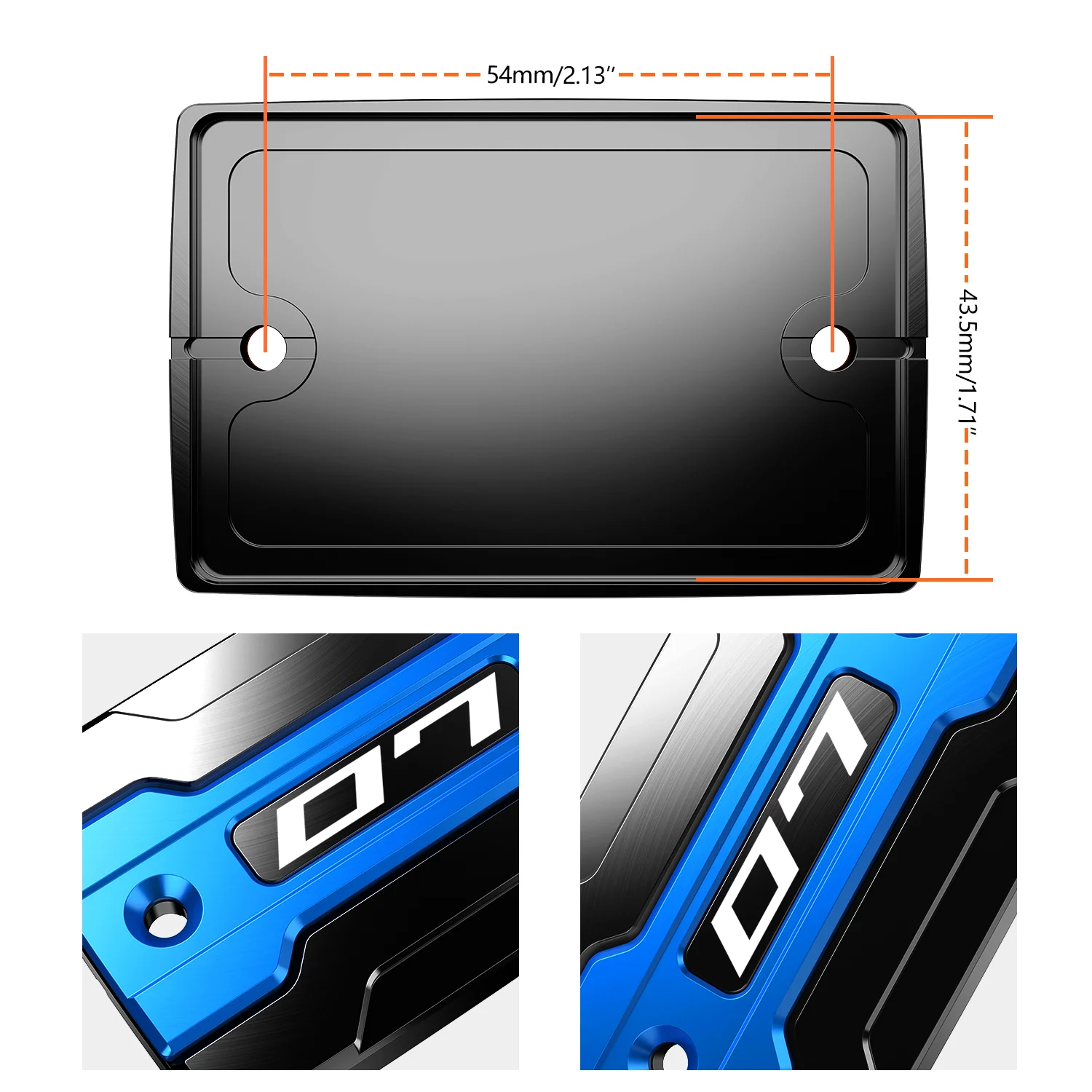 For Yamaha MT-07 MT07 MT 07 FZ07 2014-2025 2024 Motorcycle Accessories Front Brake Fluid Reservoir Cover Engine Oil Filler Cap