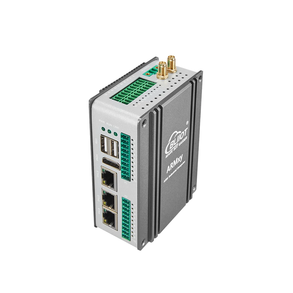 

BLIIOT 4*A53 T507-H Remote Industrial Embedded Computer Support Linux Ubuntu Industrial Controller 1.4GHz RS485 DDR4 ARMxy