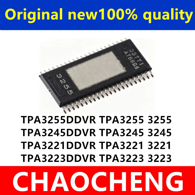 (1piece) 100% New TPA3255 3255 TPA3245DDVR TPA3255DDVR TPA3245 3245 TPA3221DDVR TPA3221 3221 TPA3223DDVR TPA3223 3223 HTSSOP-44