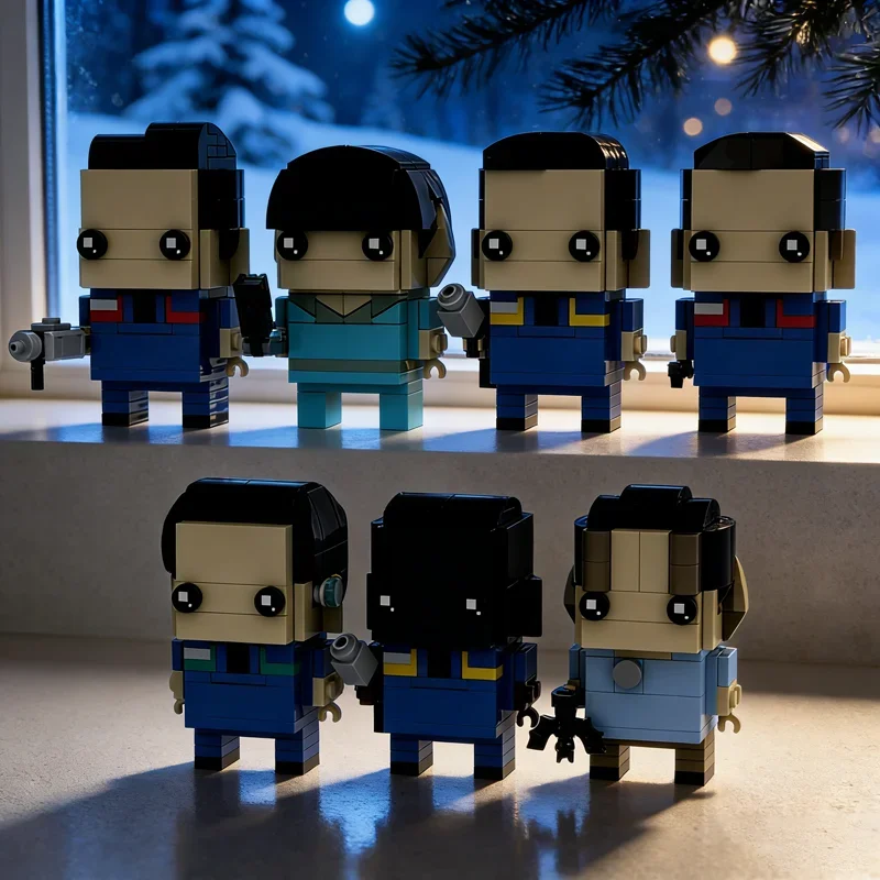 

934pcs MOC Brickheadz Star Trek Enterprise Bundle Model Building Blocks Toys Architecture Christmas Gift DIY Creative Idea