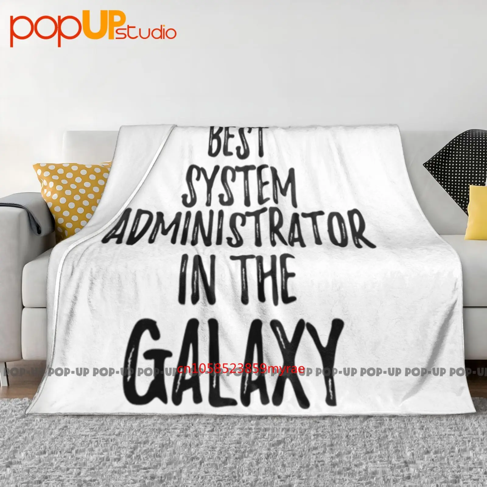 Best System Administrator In The Galaxy Coworker Ultra-Soft Blanket Quilt Winter Sofa Cover Bed Covers