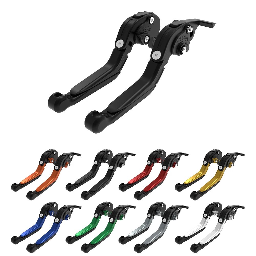 For Kawasaki ZRX1100 ZRX1200C/R/S ZX-7R/RR ZX-9R ZXR750 ZZ-R1100 Adjustable Foldable Extendable Motorcycle Brake Clutch Levers