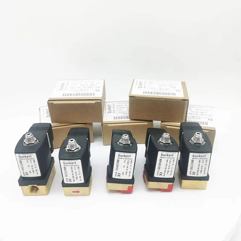 IP65 Rated,Burkert '00126155 6014 Solenoid Valve,24V DC Voltage