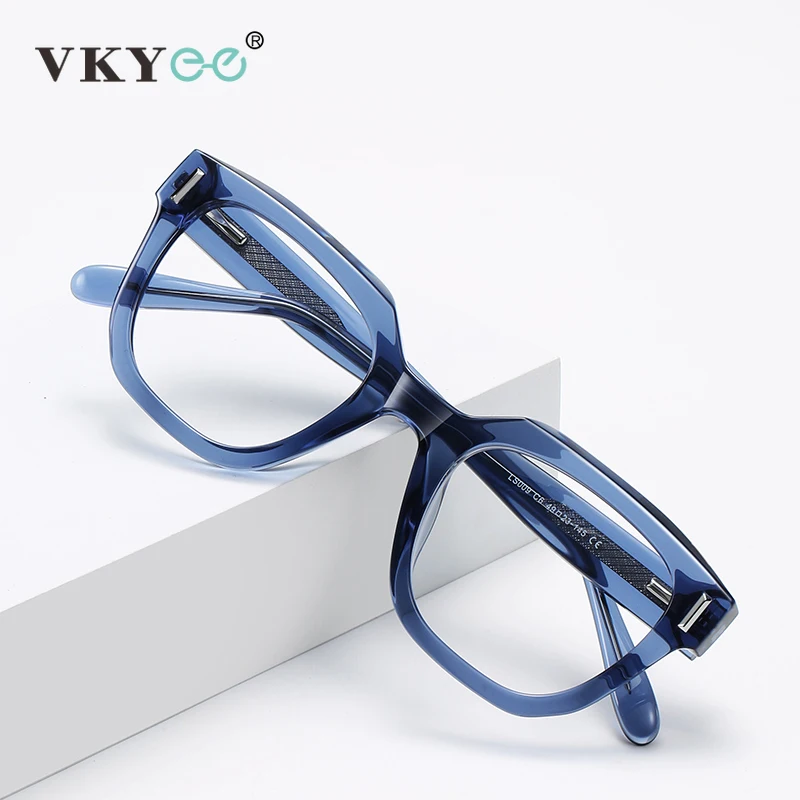 

VICKY новые модные мужские и женские очки для чтения с индивидуальным геометрическим дизайном и защитой от синего света, персонализируемые по рецепту