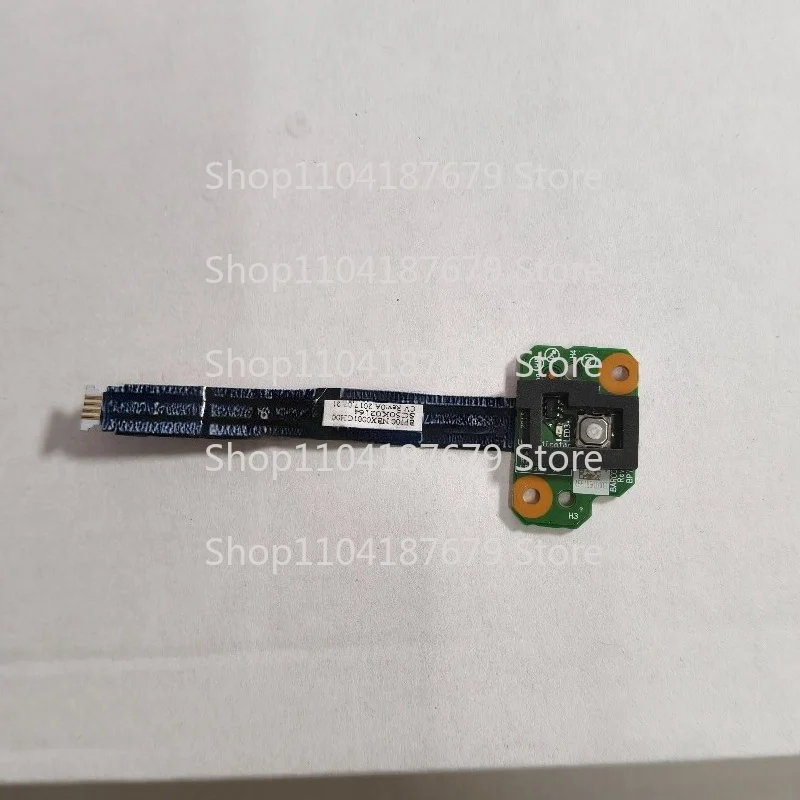HHH   P70 P71 Power Switch Button Board with Ribbon Cable NS‑A443 Compatible for Lenovo ThinkPad Laptop