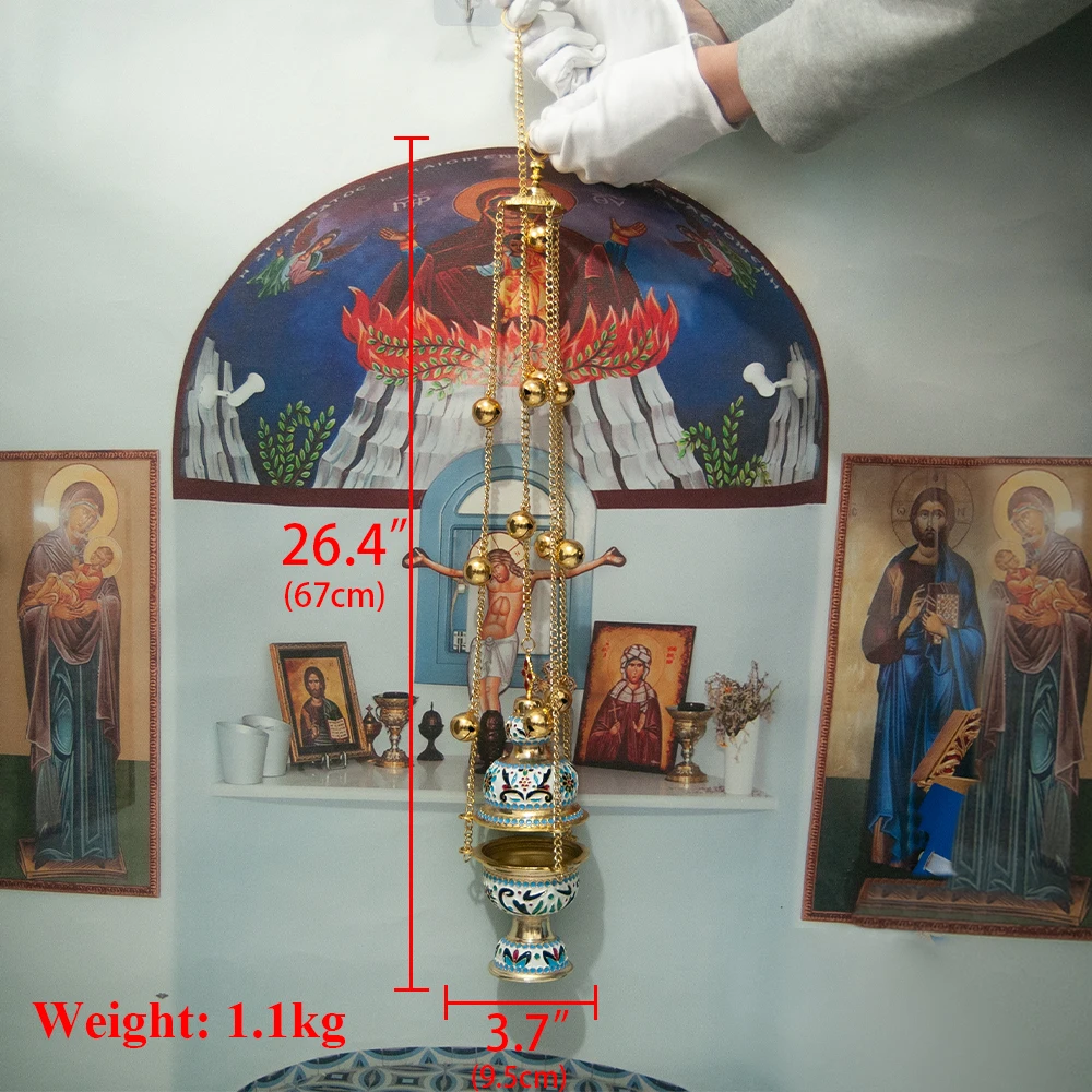 Orthodox Church Mass Supplies With Western Classic Eastern  Greek Style Incense Burners And 12 Large Bells  Καυστήρας θυμιάματος