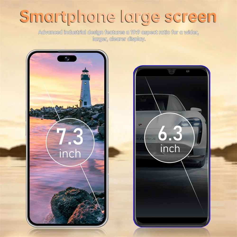 K-Touch NEW Mobile Phones M18 Pro Max 5G Dual SIM Smartphone 7.3HD Android 15 Cell Phone 22G+2TB 16+48MP Camera 7800mAh Wifi GPS Global Version Cellphones