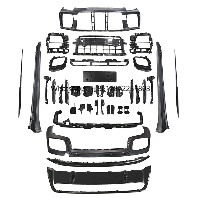 ポルシェ パナメーラ ボディキット フロントボディキット アクセサリー プラスチック 旧型から新型SDモデルへのアップグレード用SPMオートパーツ