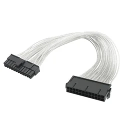 24 Pin PSU Power Supply Extension Cable 20+4 Pin Tinned Copper Supply Male To Female ATX Mining For Computer Adaptor