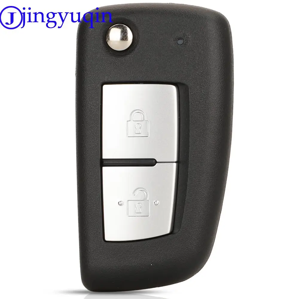 jingyuqin 2/3 Buttons Remote Key For Nissan Qashqai J11 Pulsar C13 Juke F15 X-Trail T32 Micra