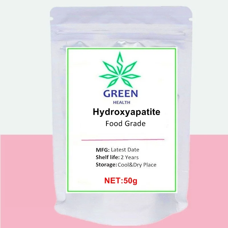 50-1000g High Quality Hydroxyapatite 60 Nano Food Grade 100 % Pure Very Potent Teeth Powder