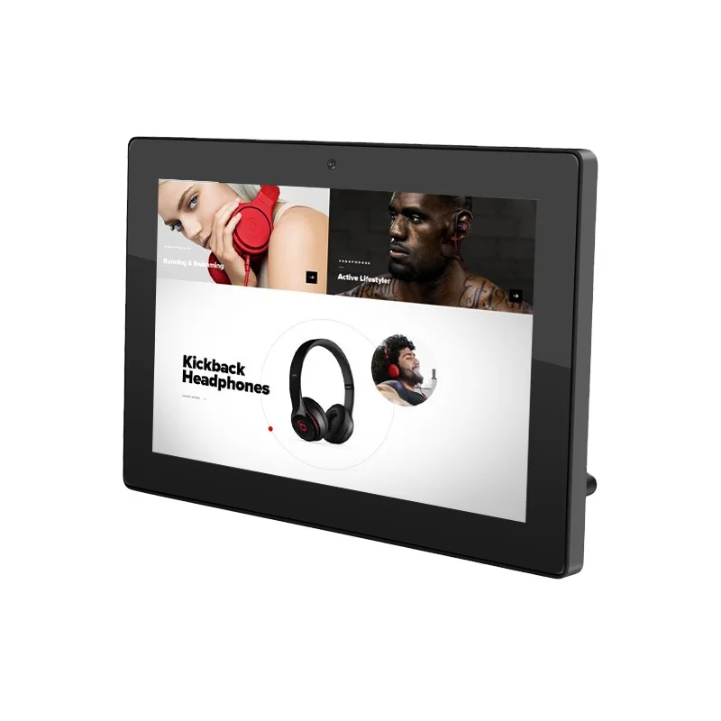 2022 YC-102P 10'' Wall mount android POE Tablet Advertising display