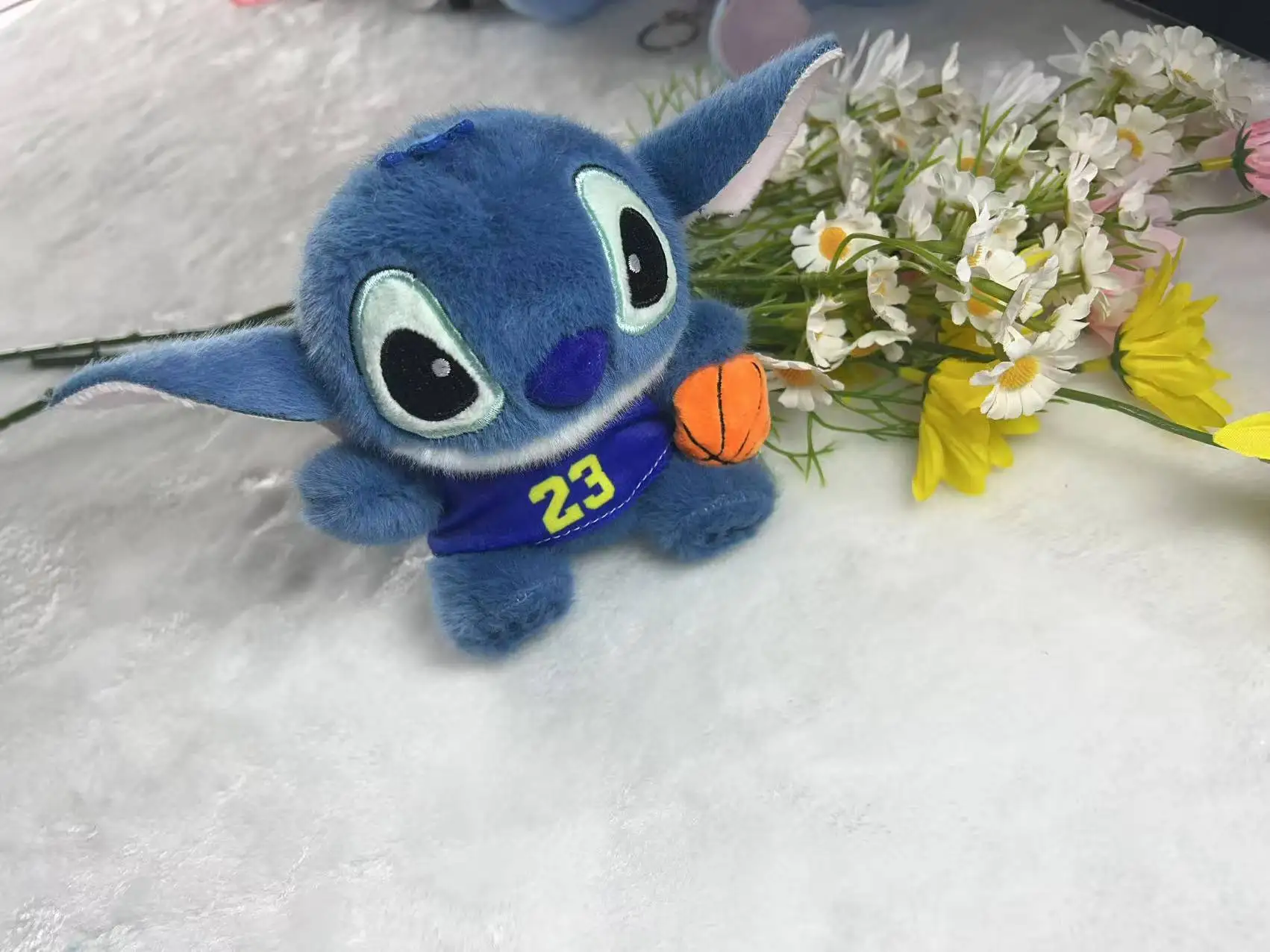 Porte-clés pour sac à dos, pendentif, jouet en peluche Kawaii, poupée faite à la main, dessin animé, cadeau mignon pour poupée d'anniversaire de petite amie, dernière collection