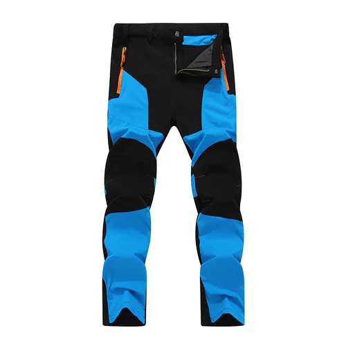 Imagen 2 del producto 1 Uds. Pantalones de verano para hombre, senderismo, Camping, escalada, pesca, Trekking al aire libre, tecnología, pantalones impermeables de secado rápido, viajes de montaña