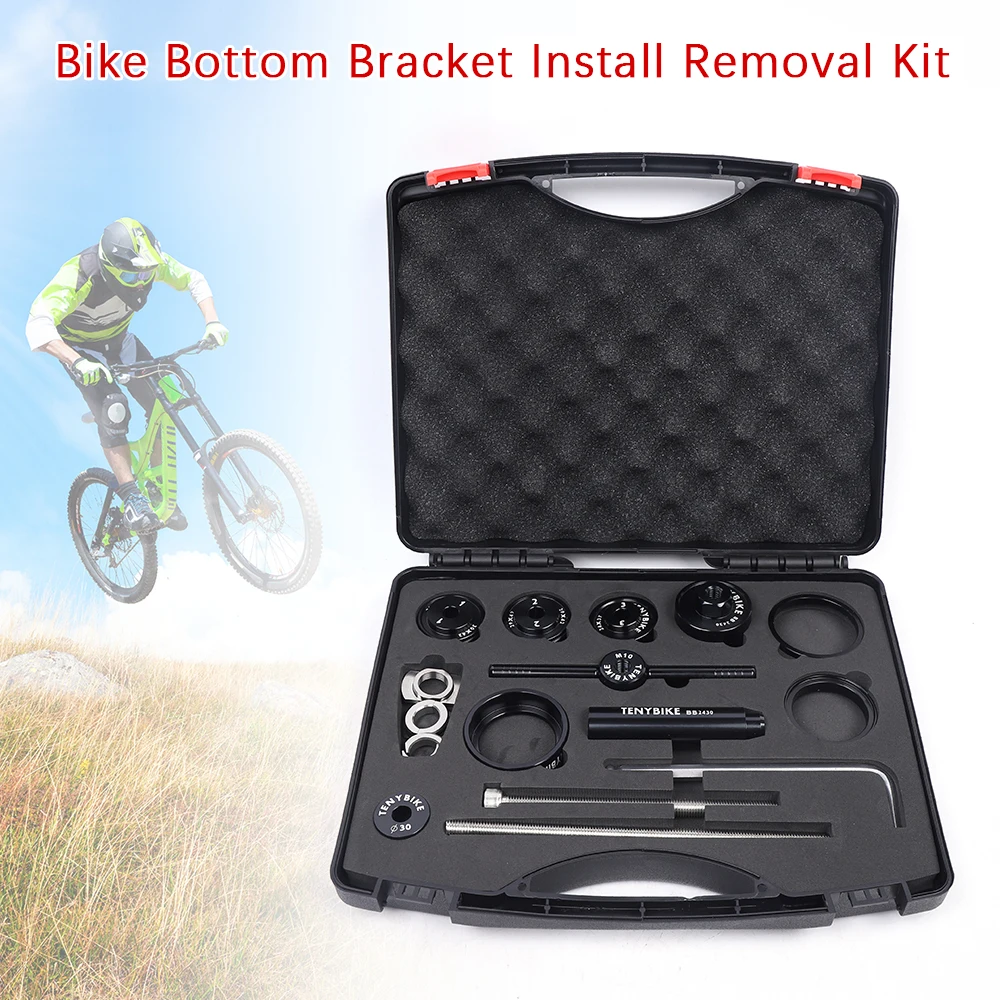Bike Bottom Bracket Install Removal Kit Professional Bicycle BB Bearing Press Tool Bicycle Bottom Bracket Installation Removal