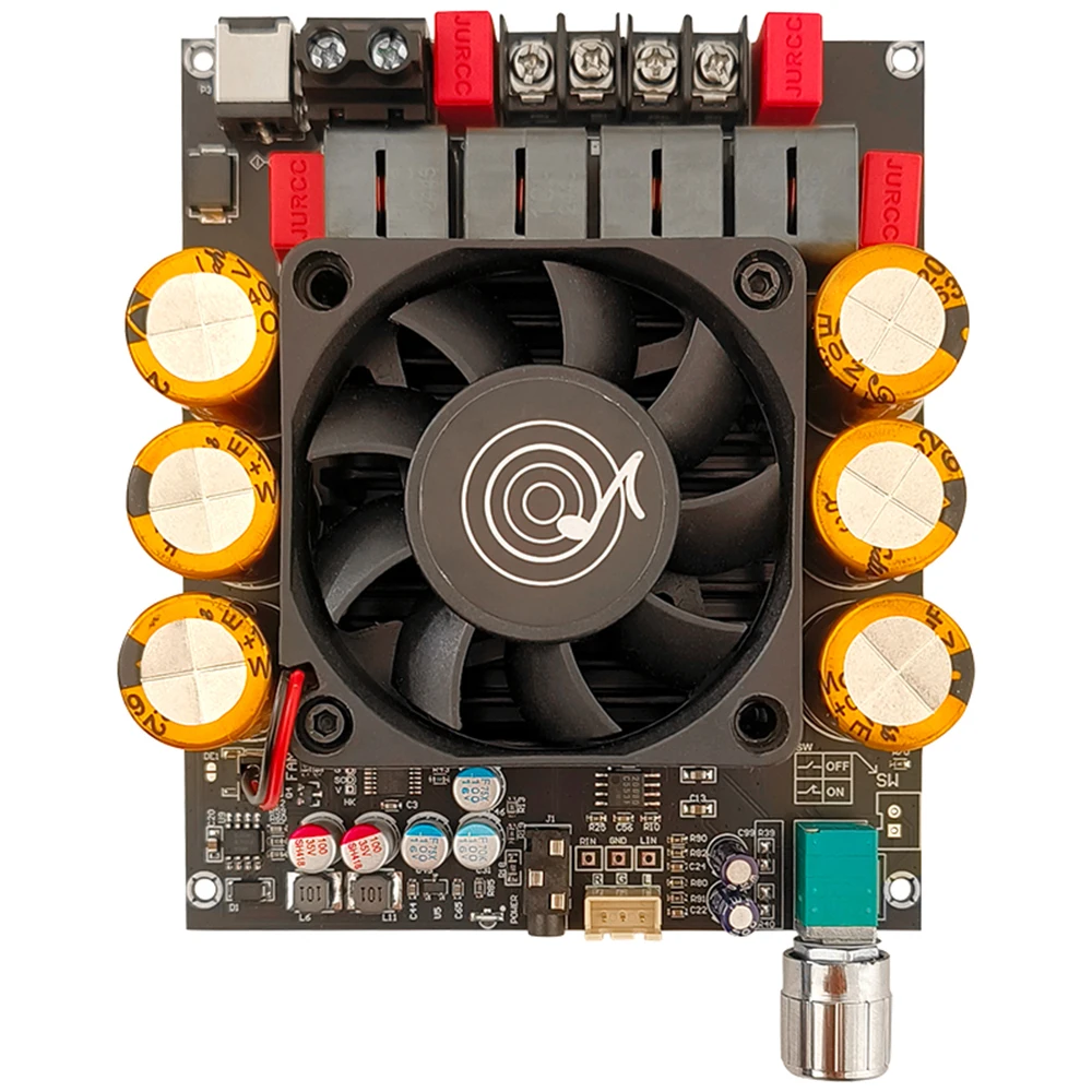 DC18-50V TPA3255 Audiophile HIFI Digital Audio Amplifier Papan Power Supply 600W + 600W 10A HiFi Amp Dual Channel Stereo Modul