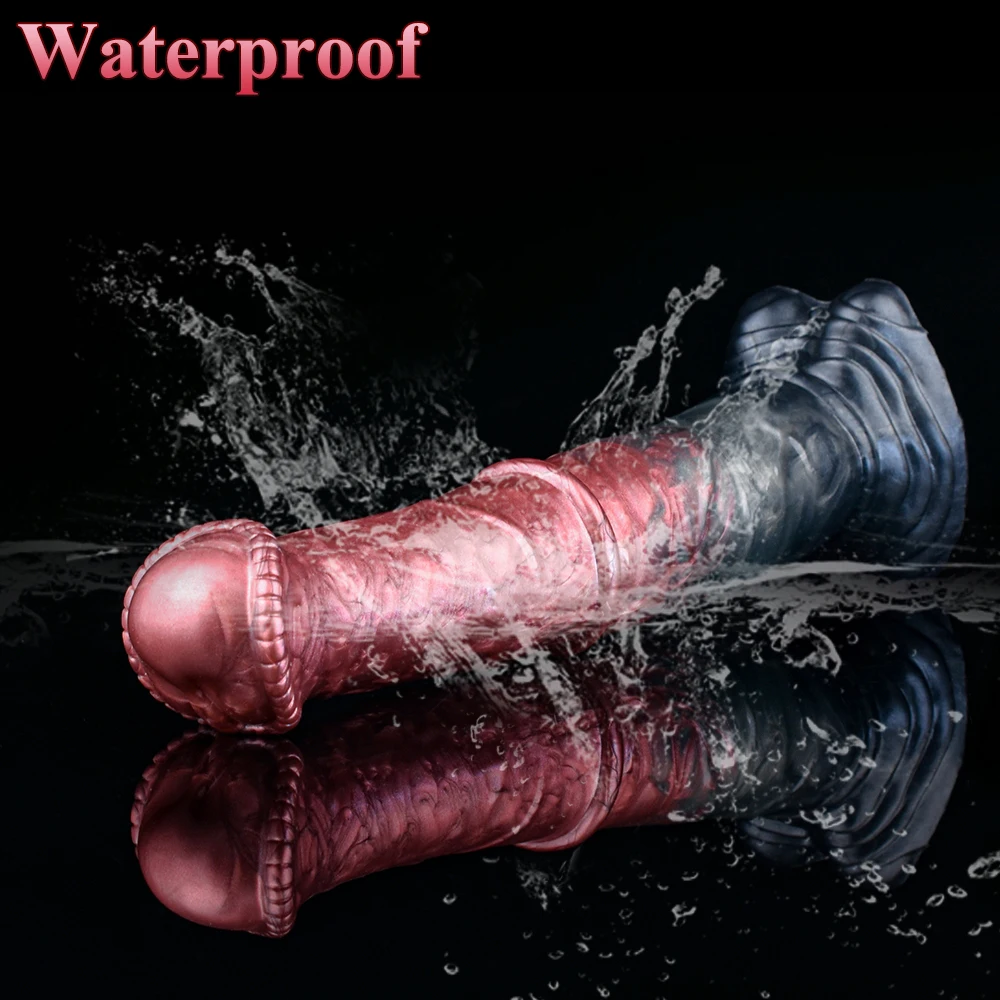 SMMQ Super Soft Horse Dildo With Suction Cup Butt Plug For Men Women Vaginal Anus Masturbation Anal Dilator Sex Toy - view 5