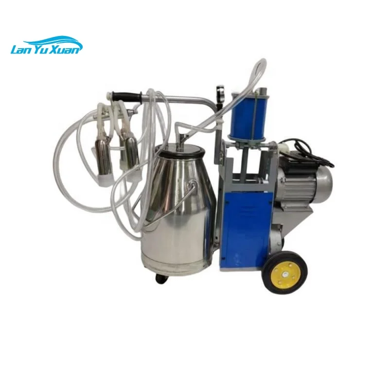 Top Fashion Goat And Sheep Single Cow Milking Machine Dairy Farm Equipment Small Milking Machine For Sale