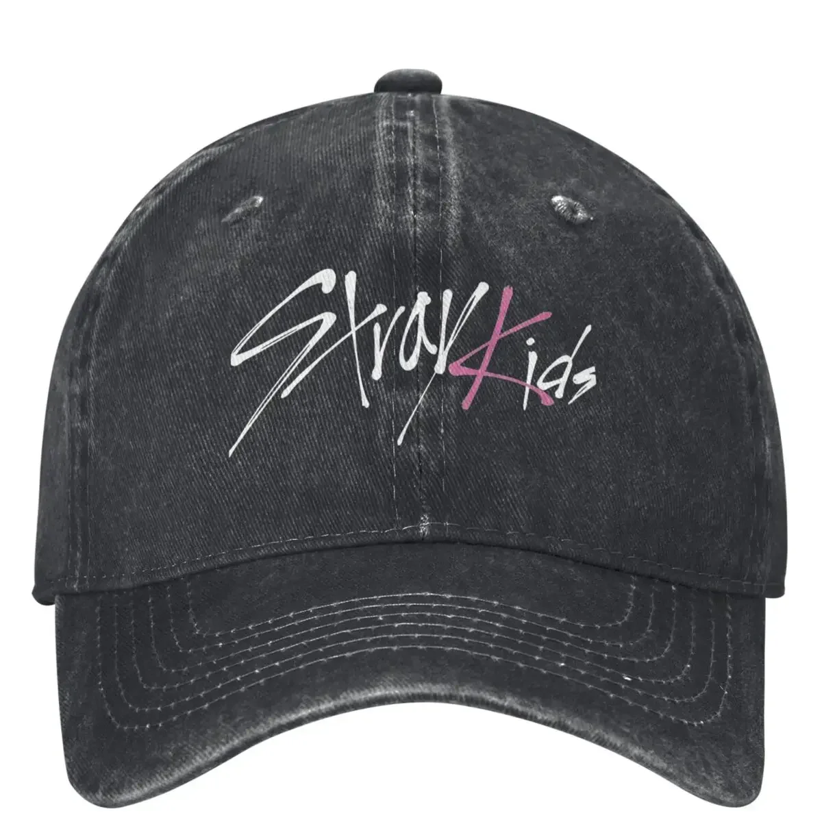 Unisex Kpop StrayKid Maxident Baseball Cap Retro Distressed Washed Casquette Dad Cap Adjustable