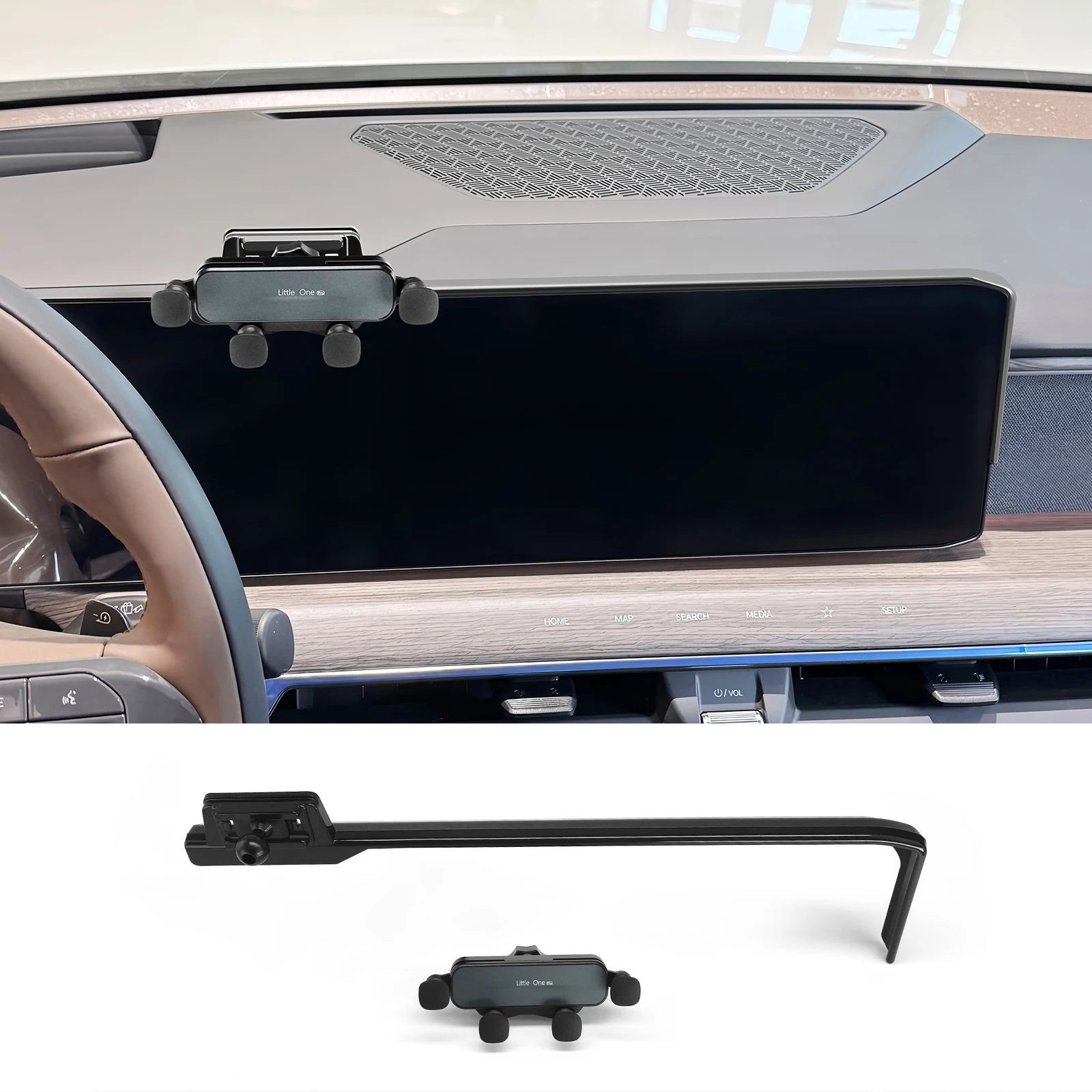 起亜-ev9-2023-自動車電話ホルダースクリーン固定ベース回転可能なスマートフォン-gps-充電ブラケット携帯電話マウント