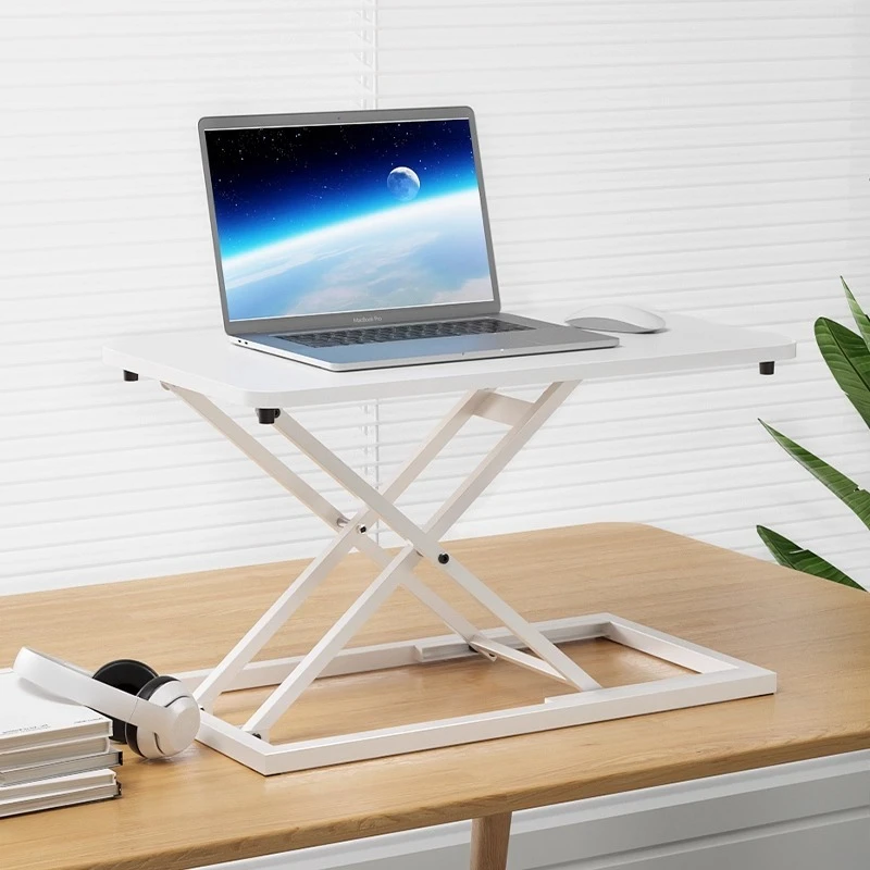 

Laptop/desktop computer height-adjustable stand, vertical office computer stand,mobile folding work support stand,lifting stand
