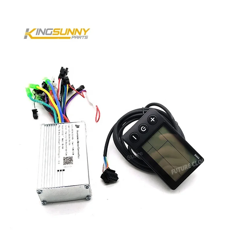 

Ebike Controller Kit for Electric Bike Replacement Accessories 36V 48V 17A 250W-300W Controller and Display Kit