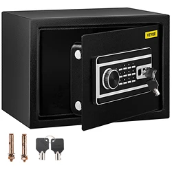 SucceBuy Fingerprint Locks Safe Deposit Box 0.8/1.7/2.1 Cubic Feet Digital Electronic Secret Hidden Piggy Bank for Money Guns