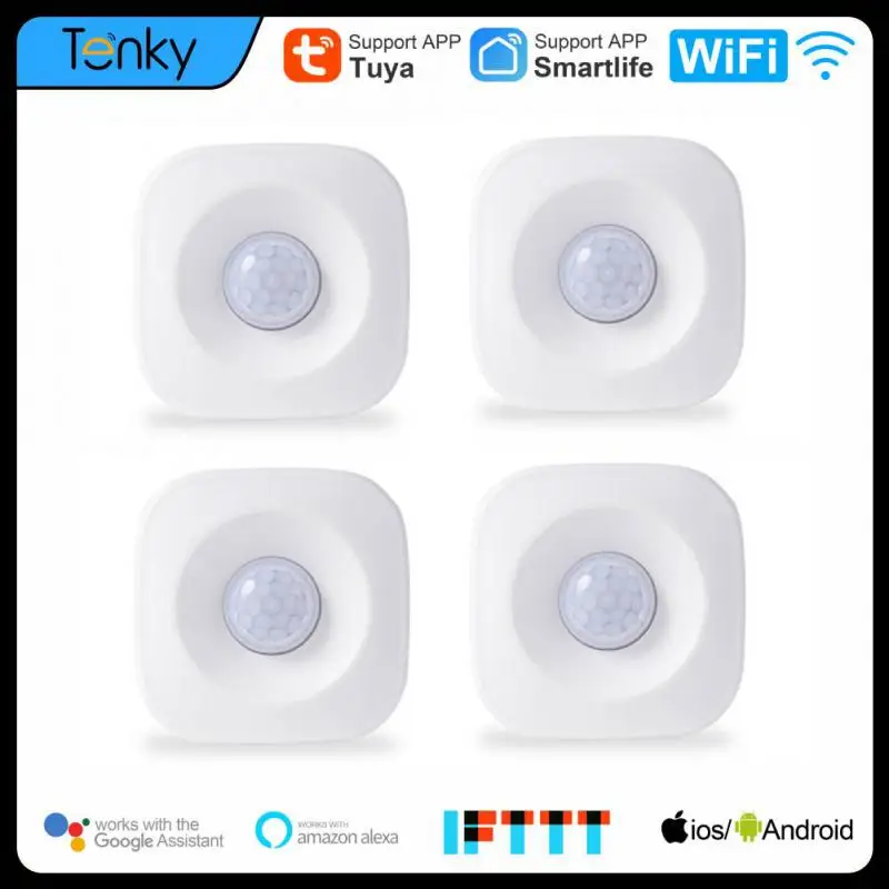 

Tuya Wifi Smart Pir Motion Sensor Wireless Human Body Sensor Smart Home Control For Alexa Google Home Assistant Support IFTTT