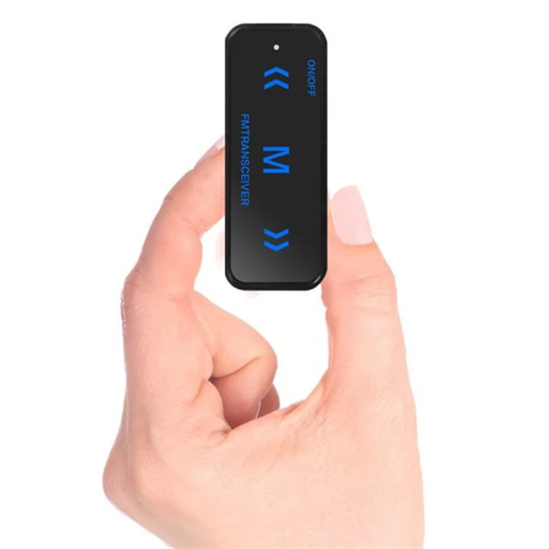 A9oP- 2Pcs Mini Walkie Talkie 400-470MHz 2-Way Radio 3W Transceiver Earpiece Headset Earmuff USB Powered