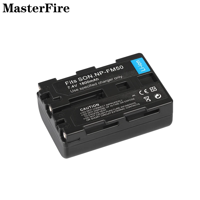 

4PCS NP-FM50 NP-FM55H 1800mah Camera Battery NP-FM30 FM50 FM51 for Sony DSC-S50 DSC-F717 MVC-CD500 DSLR-A100 DCR-PC9E Batteries