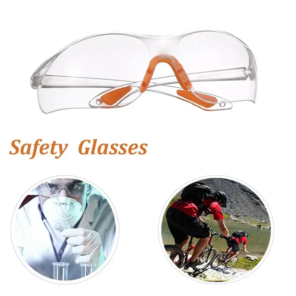 1pcs Soft Sand Prevention Security Supplies Eyewear Work Lab Eyes Protector Goggles Laser Protection Safety Glasses