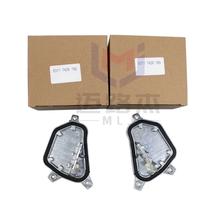 63117428789 63117428790 BMW X1 F48 F49 2015-2018 LEDコントロールモジュールDRLデイタイムランニングライトソースカーアクセサリー