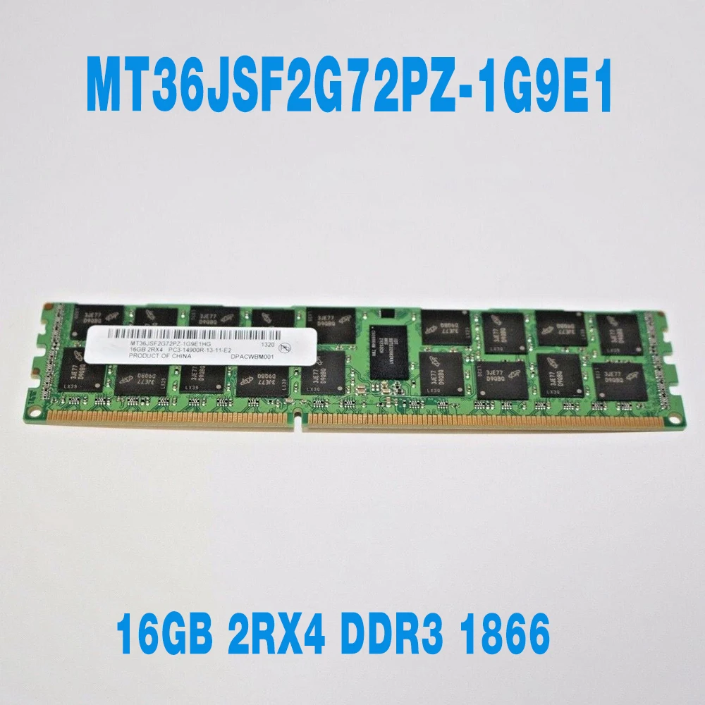 

1 шт. для MT памяти 16 Гб 16 Гб 2RX4 DDR3 PC3-14900R 1866 RAM MT36JSF2G72PZ-1G9E1