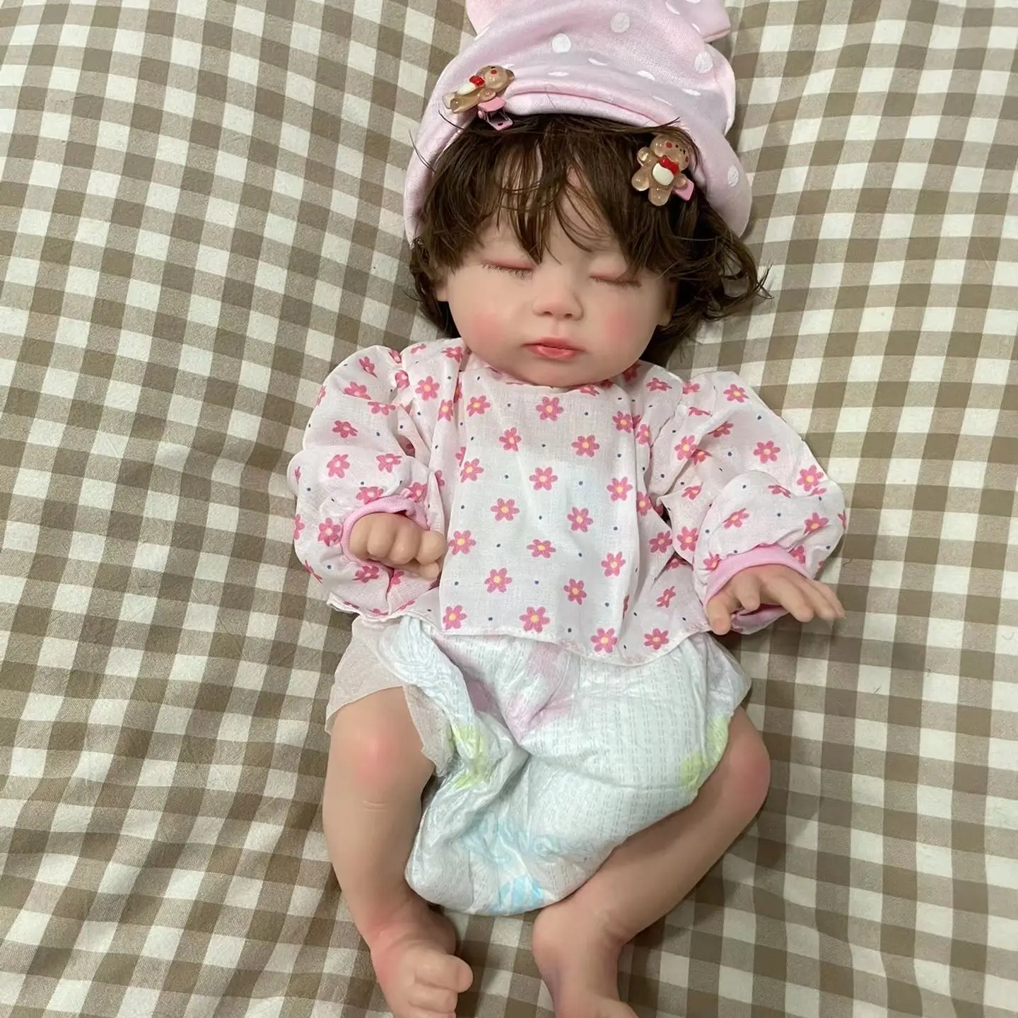 

Can Drink Can Pee Reborn Girl Doll 35 cm Full Body Silicone Reborn Bebe Baby Handmade real bebe reborn menina de silicone