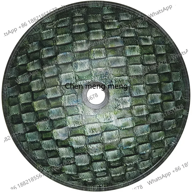 

Горячая распродажа: Умывальник из закаленного стекла, для отелей и ванных комнат, роскошный, цвета «бабушкин зеленый»