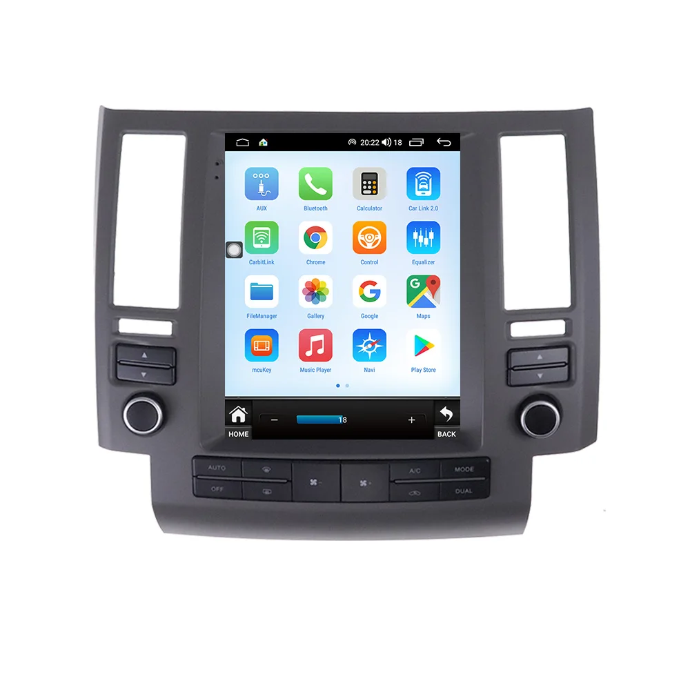 For Infiniti FX35 FX45 2003 2004 2005 2006 Android 13 8G256G Multimedia DVD Player Carplay GPS Navigation Touch Screen Car Radio