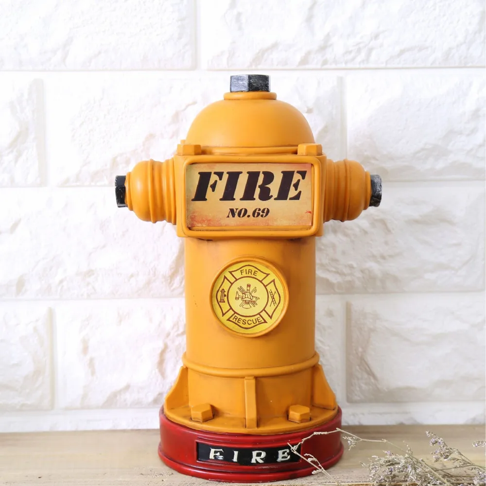 American British Industrial style loft fire hydrant home creative props bar decorations display furnishings