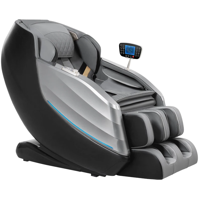 Massage Chair Hot Compress 8D Zero Gravity Spa Massage Chair 60W Smart Tuya Electric Full Body With Heating Function PU Leather