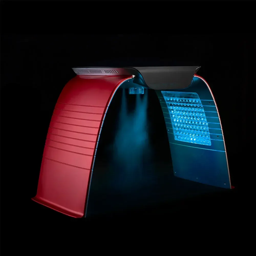 7-Color LED UV Cold spray Hot Compress ski Rejuvenation Instrument