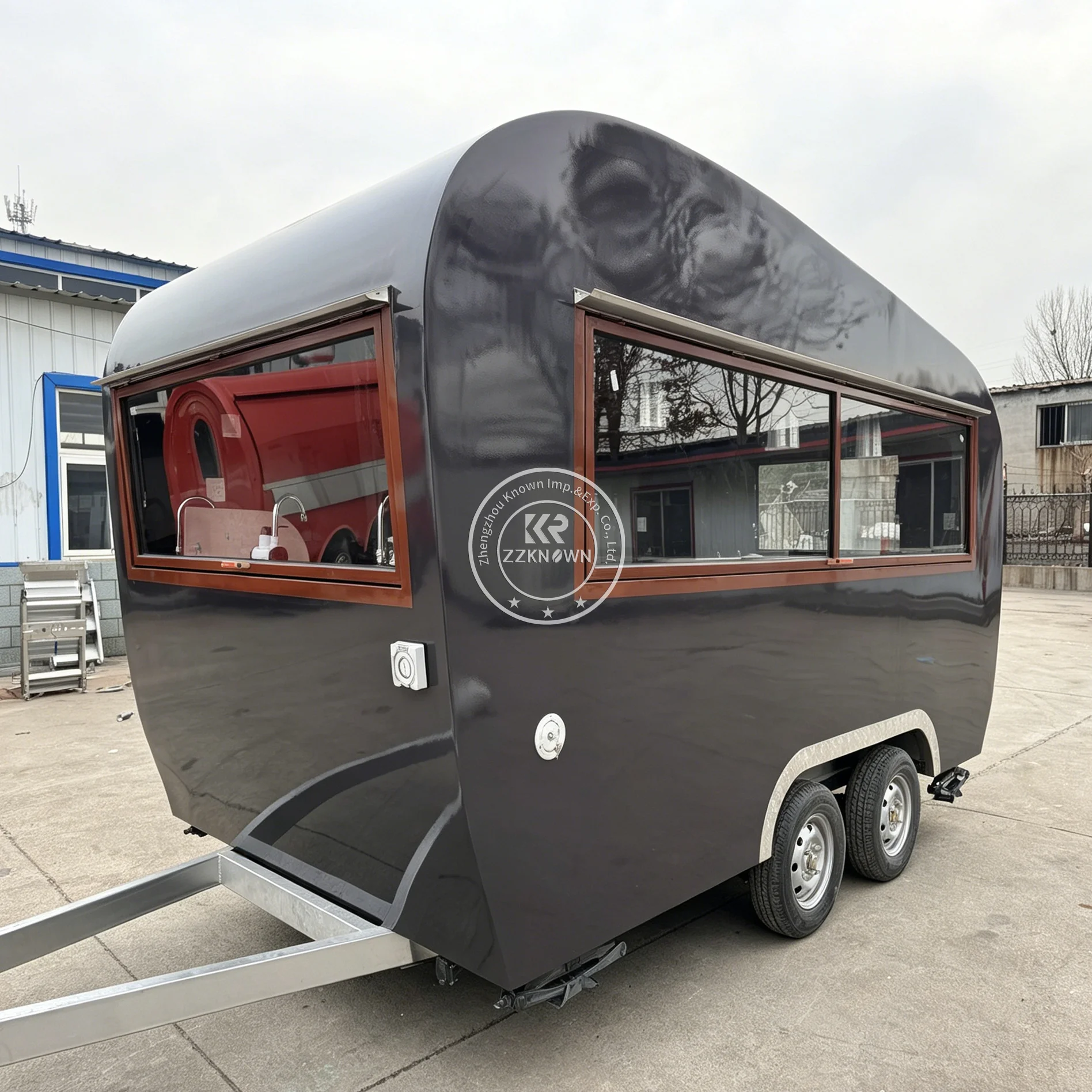 Custom Mobile Concession Food  - огляд і ціна Hot Dog Vending Cart