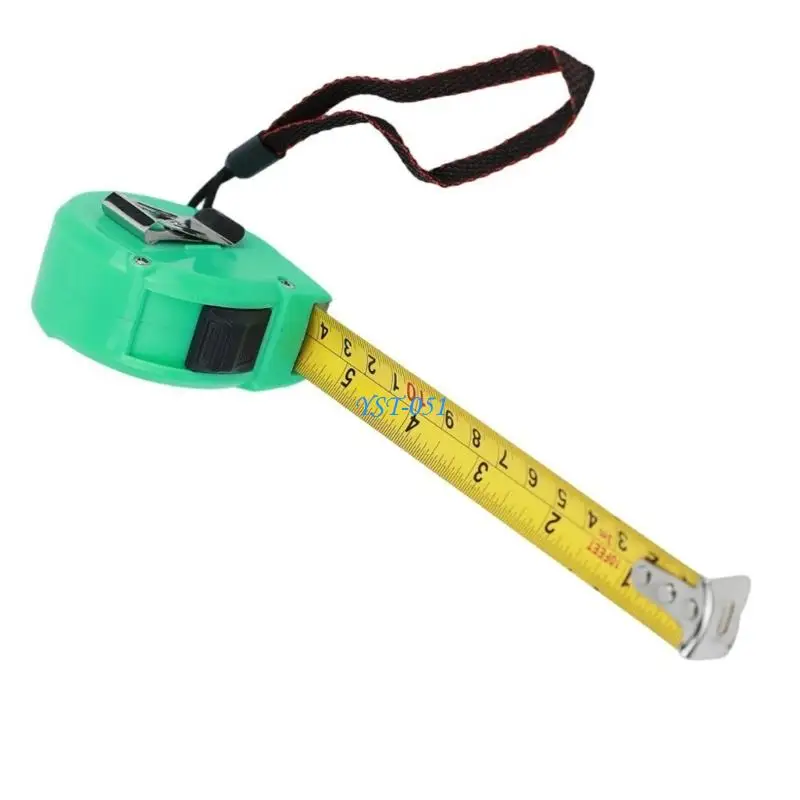 E15A Professional 3meter Retractable Steel Tape Strong Housing Clear Marking Multipurpose for Engineering & Renovations