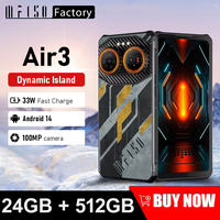 IIIF150 Air3 Rugged Machine Dynamic Island 512GB 12GB 100MP Camera Ultra Thin Rugged 30W Fast Charge Android 14 G96