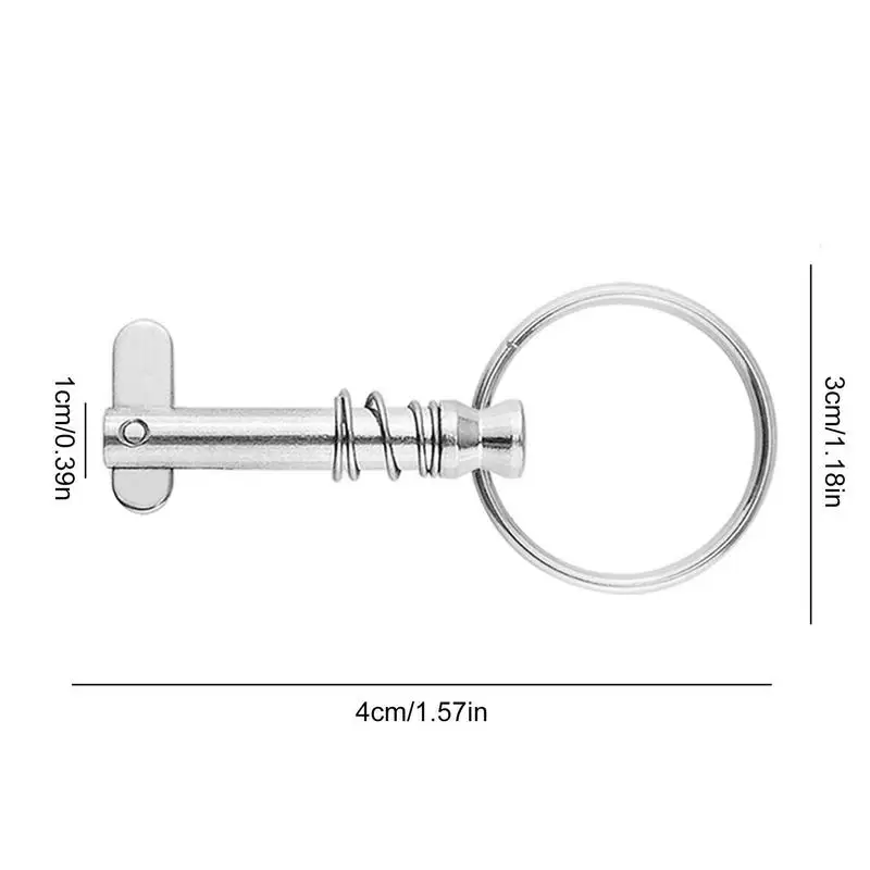 Quick Release Pin Spring Release Latch Pin Canopy Pins For Ship Canopy Marine Hardware Ship Roofs And Support Rods With Pull
