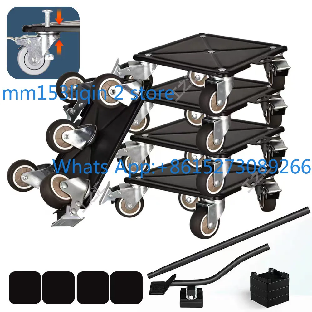 Moving artifact Universal wheel Heavy object mover Handling fish tank Billiards moving bed Refrigerator