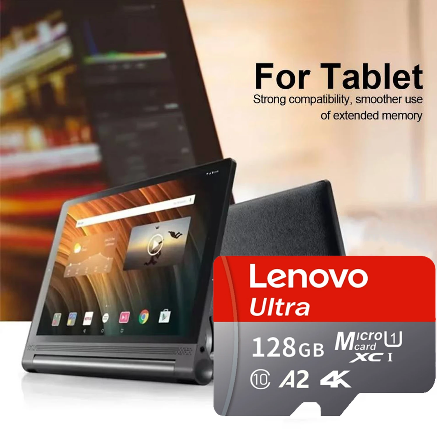 Lenovo High-Speed SD Card 512GB 128GB 256GB Class 10 Fast Transfer Memory Card Micro SD Card for Phone/Digital Camera/MP3 Player - view 5