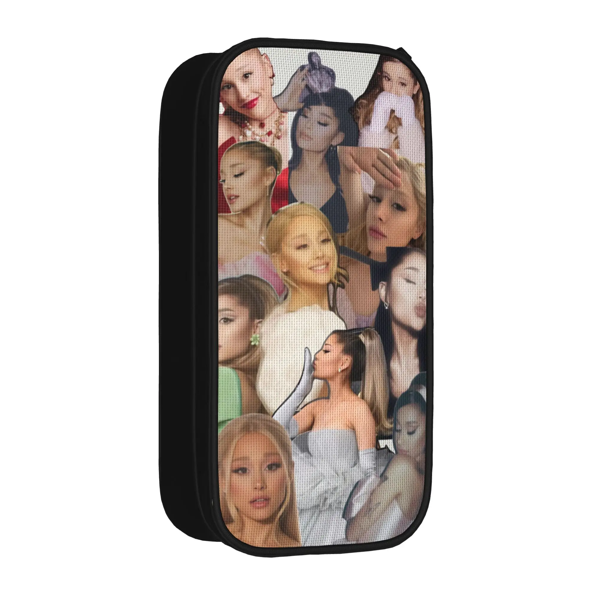 estojo-de-lapis-de-grande-capacidade-ariana-grande-novo-Album-petal-2026-material-escolar-caixa-de-lapis-de-camada-dupla-bolsas-de-maquiagem-femininas
